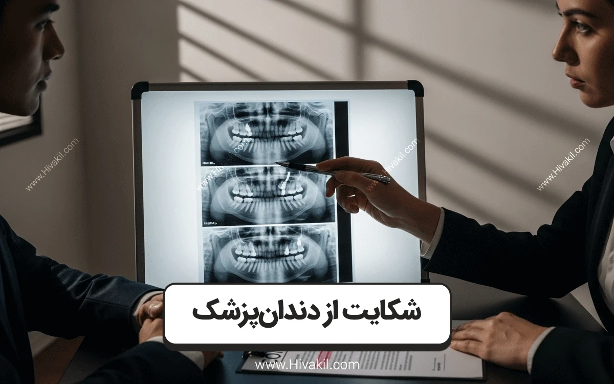 شکایت از دندان پزشک