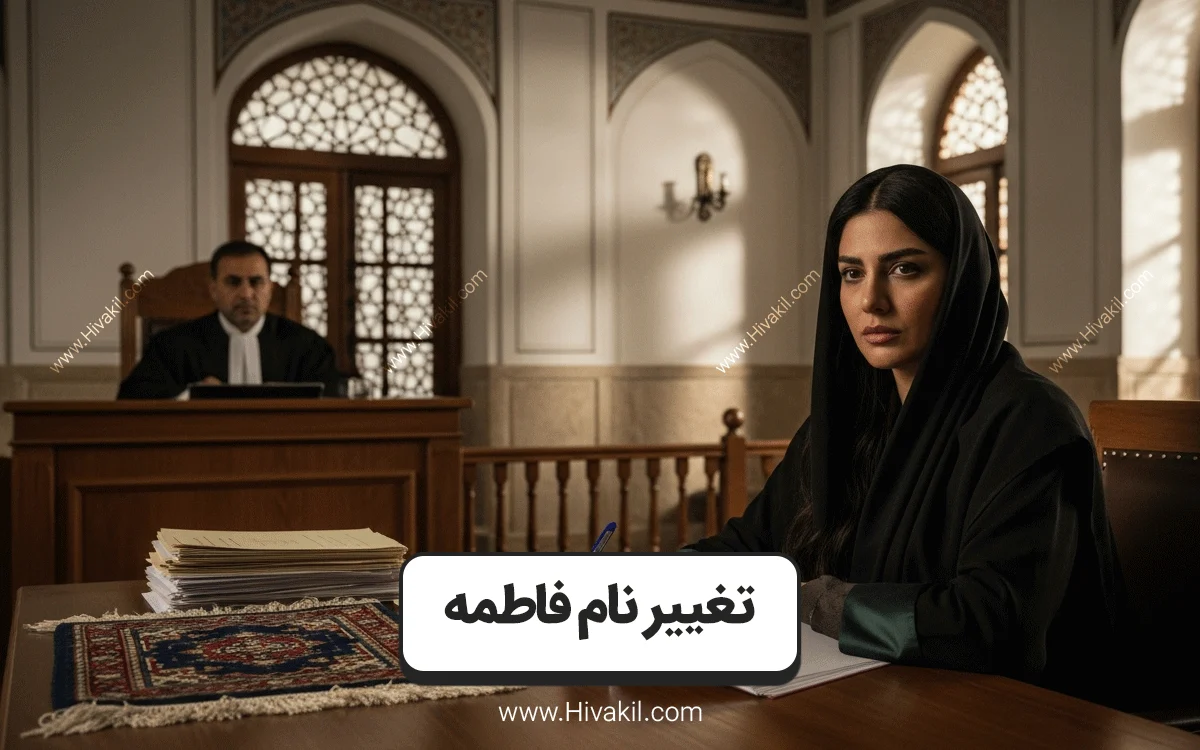 تغییر نامه فاطمه